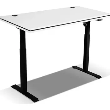 Kancelářská sestava Psací stůl Malta světle šedá typ 161 (deska 56 mm)