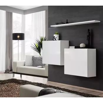 Ložnice Komoda+Polica Switch Sb I Bílý