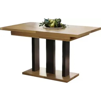 Jídelní set Stůl Appia 210 mat černá noha dub natura