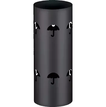 Předsíňová stěna Stojan na deštníky kulatý GC2535-4 černý