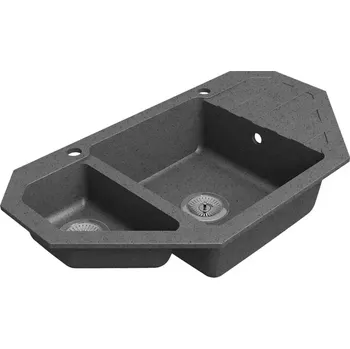 Kuchyňský dřez Dřez Granitový 900x500 Šedá