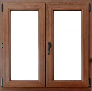 Okno Okno 1200x1000 pohyblivý sloupek zlatý dub