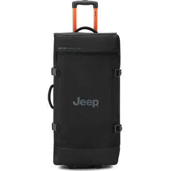 Cestovní taška Cestovní taška na kolečkách Delsey X JEEP JS007C 82 cm 374026000 - černá 96 l