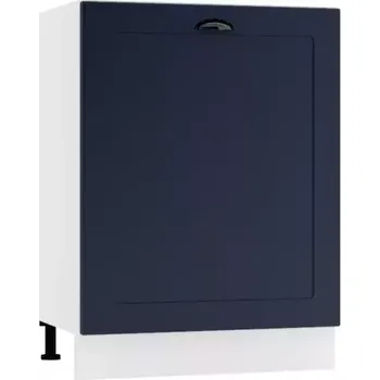 Kuchyňská skříňka Kuchyňská skříňka Adele D60ZL S/1 tmavě modrá mat/bílá