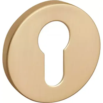 Dveřní kování Štít R68F PZ zlatá-satén