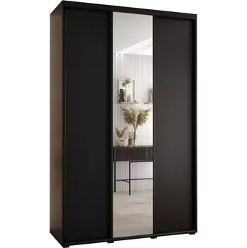 Předsíňová stěna Skříň 45 Canaris 3 180 černá/černá