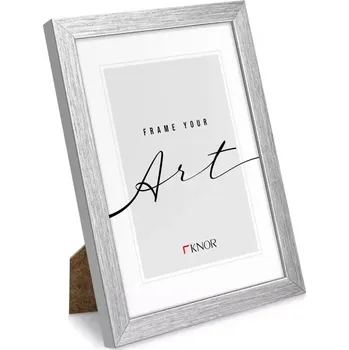 Rám na obraz Fotorámeček 13x18 plexi stříbrný