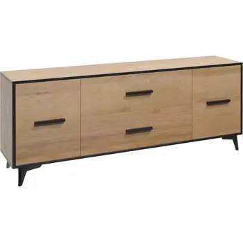 Obývací stěna TV Stolek Frida 179 cm Dub Riviera, RTV2D2S