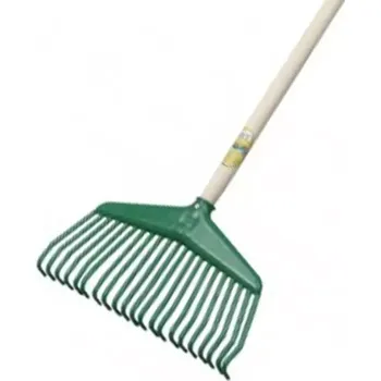 Hrábě Hrábě 21 hrotů plastové s násadou