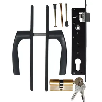 Plot Sada klika + zámek RAL7016