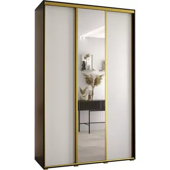 Předsíňová stěna Skříň 45 Canaris 3 150 černá/bílá/gold