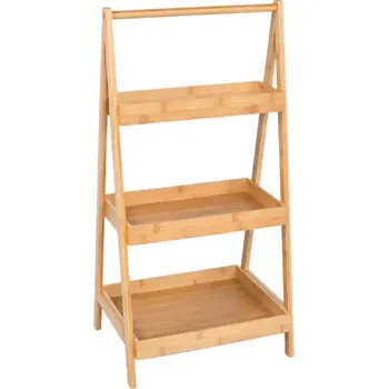 Koupelnový nábytek Koupelnová police bambus 40x30xh80cm sca0210aa-a