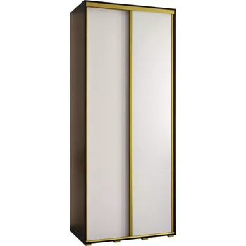 Předsíňová stěna Skříň 45 Canaris 1 110 černá/bílá/gold