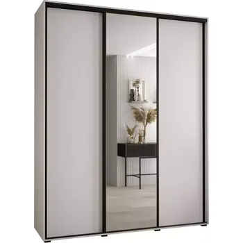 Předsíňová stěna Skříň 45 Canaris 3 190 bílá/černá