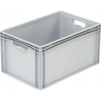 Úložný box Plastový úložný box Qbox šedý, 600x400x320 mm