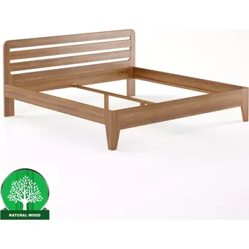 Ložnicová sestava Postel Buk Lk189–200x200 koňak