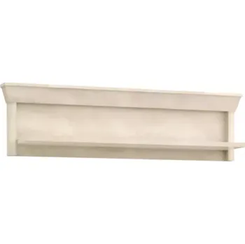 Kancelářská sestava Polička Kashmir 122,8 cm Pina Bílá