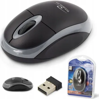 Myš Kancelářská myš k notebooku a počítači TITANUM MYŠ VULTURE 3D OPTICKÁ Super