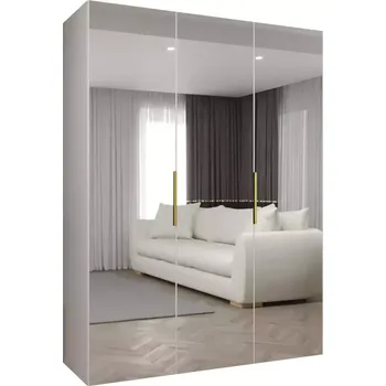 Předsíňová stěna Skříň Marbella III 150 bílá/zlatá