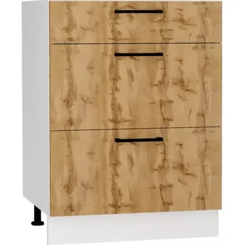 Kuchyňská skříňka Kuchyňská skříňka Bono D60s/3 dub wotan