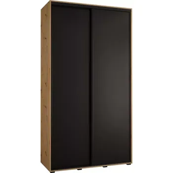 Předsíňová stěna Skříň 45 Canaris 1 130 artisan/černá/černá