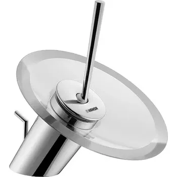 Vodovodní baterie umyvadlová baterie Murano čiré sklo chrom 56092101/78