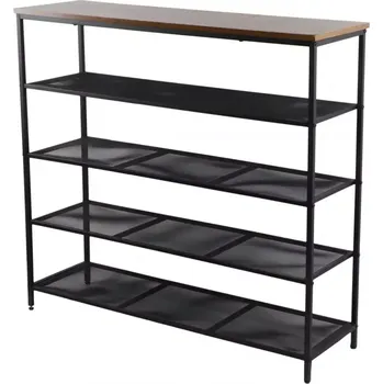 Botník Loft 8646 E dark vintage wood