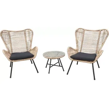 Zahradní sestava Set zahradního nábytku 2+1