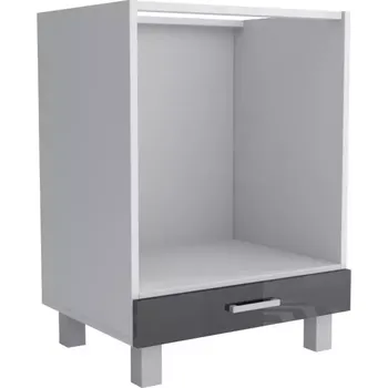 Kuchyňská Skříňka Lucjan 60d gaz lux černá