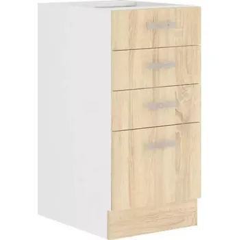 Kuchyňská skříňka Sara Sonoma 40d 4s bb