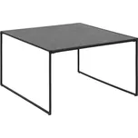 Konferenční stolek Infinity 80x80x48 cm černý mramor 647176