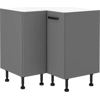 Kuchyňská Skříňka Nessa Antracit 90x90 Nd 2f Bb