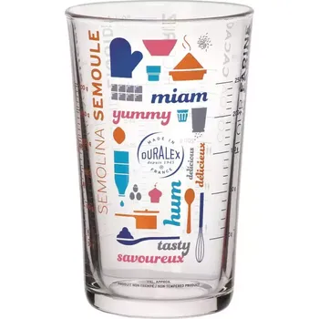 Sklenice Džbánek s odměrkou 560ML motiv