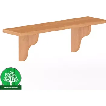 Obývací stěna Polička borovice PK121-80x25x20 olše