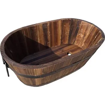 Dřevěný květináč 38 x 21 x 15 XL005C