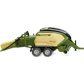 Modelová železnice Wiking 038405 H0 model zemědělského stroje Krone Lone Big Pack 1290 HDP VC, lis na velké balení