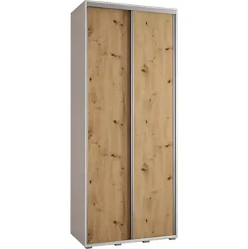 Skříň 45 Canaris 3 100 bílá/artisan/silver