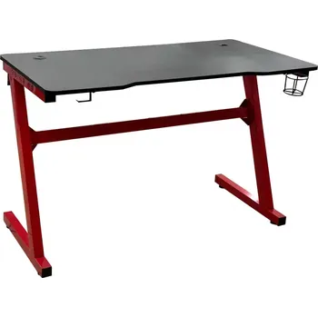 Kancelářská sestava Psací stůl pro hráča Besartion 8768 černé/červené