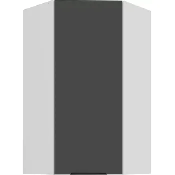 Kuchyňská skříňka Aria GR/WH Anti Fingerprint 60x60 Gn-108 1f (45°)