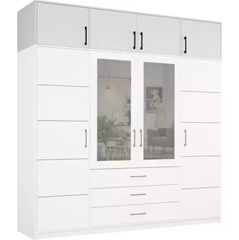 Šatní skříň Nástavec Belluno 240 bílý