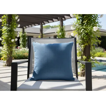 Polštář Dekorační venkovní polštář s výplní RIO NEGRO modrá 45x45 cm Mybesthome Polštář je již včetně vyjímatelné výplně.