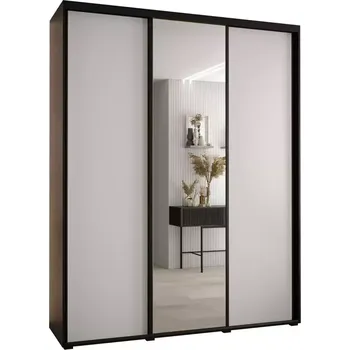 Předsíňová stěna Skříň 45 Canaris 3 190 černá/bílá/černá