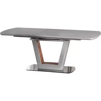 Jídelní set Stùl Bilotti 160/200 Jasný Popelavý Mat/Matice