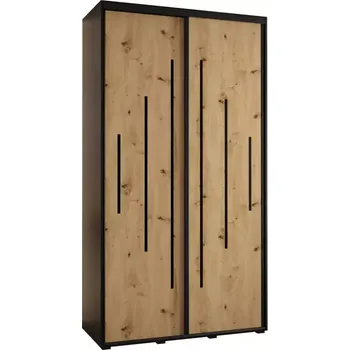 Předsíňová stěna Skříň 45 Canaris 12 130 černá/artisan/černá