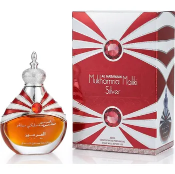 Nestandardní parfém Al Haramain Mukhamria Maliki Silver parfémovaný olej 30 ml UNISEX