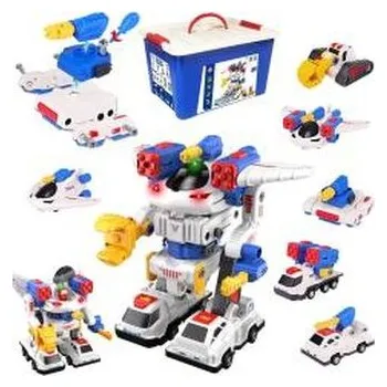 Stavebnice Geomag Pojazdy łączone magnetycznie robot 50el