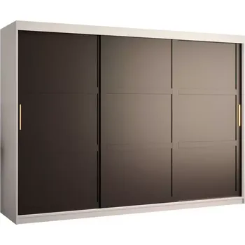 Předsíňová stěna Skříň Amiro 1 250 bílý/černý