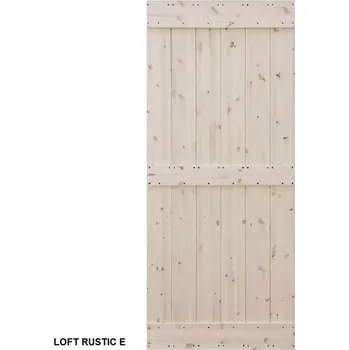 Interiérové dveře Posuvné dveře Loft Rustic E