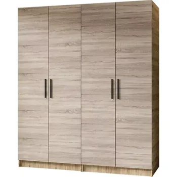 Ložnicová sestava Skříň 2x Gold 2D dub craft zlatá/dub sonoma