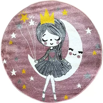 Koberec Koberec Frisee Soft Kids 1,2/1,2 FR3 09598A růžový